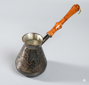 Handmade Hammered Copper <b>Coffee</b> <b>Pot</b> Turkish <b>Greek</b> Arabic <b>Coffee</b> Maker Traditional Vintage Design for Café & Home Use Wholesale - Product Image 1