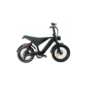 Bicicleta eléctrica JUNFU GT20 con llantas gruesas, cuadro de aluminio, 250W, frenos de disco hidráulicos delanteros y traseros, batería de litio, alta velocidad. - Product Image 1