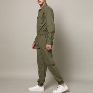 Combinaison décontractée pour homme, coupe ajustée, tendance, style streetwear, confortable - Product Image 2