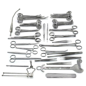 Manual 50Pcs Orthopedic Basic Laparotomy Surgical <b>Instrument</b> Set Stainless Steel Reusable CE Certified High-<b>Temperature</b> - Product Image 4