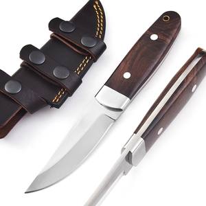 มีดสแตนเลส 12C27 คมกริบ ตีขึ้นรูปด้วยมือ สำหรับมืออาชีพ น้ำหนักเบา เหมาะสำหรับกิจกรรมกลางแจ้ง ตั้งแคมป์ ล่าสัตว์ เดินป่า ตกปลา และกู้ภัย - Product Image 1