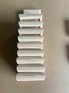 Capuchons de poteau d'escalier en bois massif, design minimaliste, durables pour escaliers et balcons - Product Image 5