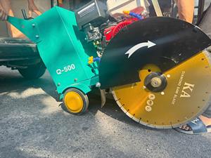 Scie à béton à essence Q500A 500 mm pour la construction de ponts, 13-15 CV, haute puissance, haute efficacité, 180 mm - Product Image 6