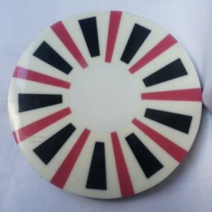 Sous-verres de luxe en résine incrustée Superbe décoration de table faite à la main avec des motifs océaniques et naturels Décoration de table et accessoires Tapis et coussinets - Product Image 4