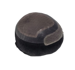 Cabello Indio Virgen 100% Humano, Ondulado Profundo, Ondulado al Agua, Prótesis Capilar, Sistema de Parches Capilares, Taz Bangladesh - Product Image 3