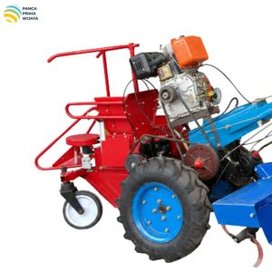 High Quality 11HP Diesel Corn Harvester <b>Walking</b> Tractor 101 with Rotary Tiller, 2 Wheel Agricultural <b>Machine</b> for Farming - Product Image 3