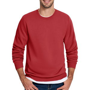 Sweat-shirt homme en mélange de coton, logo personnalisé, col rond, coupe ample, style streetwear, en molleton doux, pour l'hiver et les activités de plein air - Product Image 1