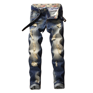 Fashion Mens Denim <b>Jeans</b> Modern Straight Leg Style for Outdoor Adventures and Urban Living Container load clothing supplier - Product Image 6
