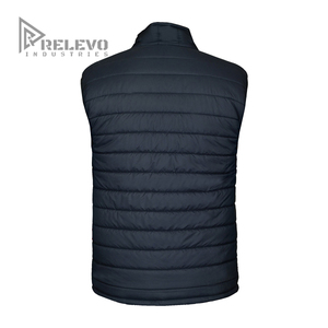 Chaleco Acolchado sin Mangas con Capucha para Hombre, Diseño Casual, Personalizado OEM, con Cierre Frontal, Impermeable, Resistente al Viento, Ligero, para Primavera - Product Image 2