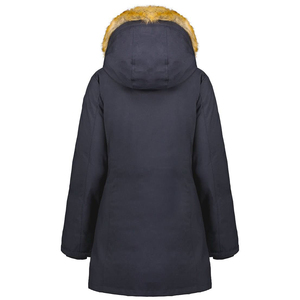 Chaqueta Parka para Mujer, 100% Nailon, Impermeable, Transpirable, Resistente al Viento, de Secado Rápido, Ecológica, con Capucha de Piel Sintética, Cierre de Cremallera, Corte Regular, para Otoño - Product Image 6