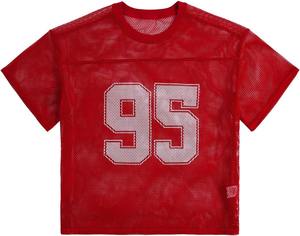 Fournisseur professionnel de maillots en mesh personnalisés par sublimation, vêtements de sport respirants, maillot personnalisé avec logo, nom et numéro, vente en gros - Product Image 6