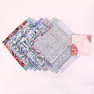 ผ้าพันคอคอตตอนยั่งยืน 100% ลายบล็อกพิมพ์โบฮีเมียน ผ้าพันคอระบายอากาศได้ดี ลายดอกไม้ ผ้าผูกคอแฟชั่น ทันสมัย ใช้ได้ทุกฤดู ไอเดียของขวัญ - Product Image 4