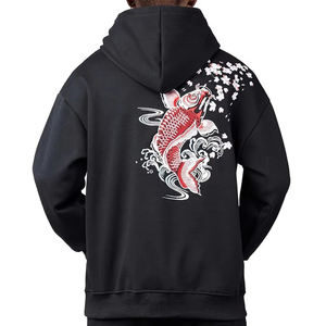 Nouveaux sweats à capuche brodés pour hommes, sur mesure, anti-plis, respirants, broderie de haute qualité, prix de gros - Product Image 3