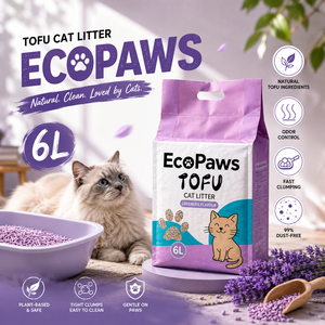 Factory OEM Lavender Scent Bentonite <b>Cat</b> <b>Litter</b> 9L | High Absorption Natural Clay with Odor Control - Product Image 1
