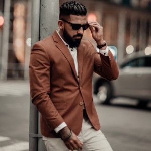 Blazer para Hombre OEM de Bangladesh, Cantidad al por Mayor, Antiarrugas, Transpirable, Antipilling, Corte Entallado, Casual, Deportivo, Cierre de un Solo Botón, Tallas Grandes - Product Image 5