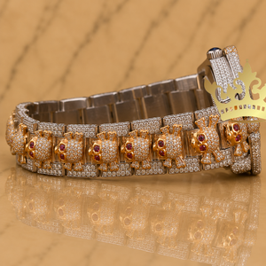 High Quality Moissanite Diamond Watch Men Full Iced Out VVS Stones Watch - Product Image 2