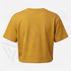 Customized Color Cotton Women Crop Top <b>Tie</b> Dye Pattern Sublimation Size Streetwear Fitness Gym Workout Activewear Tee - Product Image 2