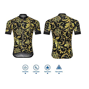 Conjuntos de Ciclismo Personalizados de Alta Calidad con Cuello Redondo, 100% Spandex/Poliéster, Antiolor, Impresión Digital, Sublimación de Logotipo, Culotes de Ciclismo - Product Image 2