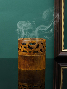 Regalos Corporativos, Quemador de Incienso de Madera de Acacia, Quemador de Incienso Árabe, Madkhan, Artesanía India Religiosa - Product Image 3