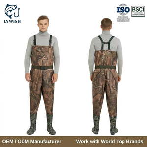 Vente en gros OEM : Waders <span class=keywords><strong>de</strong></span> <span class=keywords><strong>chasse</strong></span> en PVC camouflage pour hommes, isolés et imperméables, avec <span class=keywords><strong>bottes</strong></span> intégrées, pour la <span class=keywords><strong>chasse</strong></span> au canard et aux oiseaux aquatiques - Product Image 1