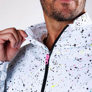 เสื้อวิ่งแห้งเร็ว แขนยาว ซิป ¼  แบบสวมหัว - Product Image 2