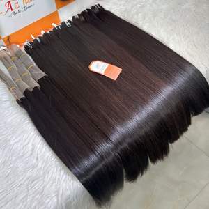 Best Quality <b>Human</b> <b>Hair</b> Bundles Super Thick Ends Mirror Bone Straight <b>Real</b> Remy Raw Vietnamese <b>Hair</b> <b>Extensions</b> Ready to Ship - Product Image 2