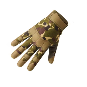 Heavy Duty Motorcycle <b>Gloves</b> Anti Shock Breathable Durable Leather Riding <b>Gloves</b> For Long Distance Use - Product Image 6