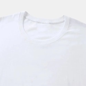 Camiseta de Marca Privada con Hombros Caídos, Corte Recto y Bajo sin Rematar |   Fabricante de Ropa Urbana en Pakistán, Camisetas Cortas para Hombre - Product Image 4