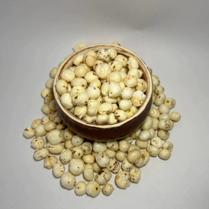 Raw Organic Makhana Fox <b>Nuts</b> 4 Suta 12.5mm Medium Cleaned & Graded Hygienic OEM Semi-Soft Texture Product of India - Product Image 3