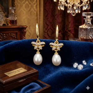 Boucles d'oreilles en perles, bijoux - Product Image 2