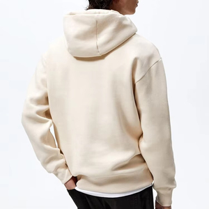 Sweat à capuche zippé surdimensionné en polaire pour homme, style streetwear hiver, délavé à l'acide, ourlet brut, effet vieilli, vintage, style hip-hop, 100% coton - Product Image 1