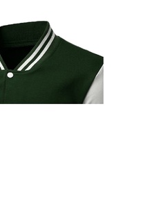 Chaqueta Universitaria Personalizada, Chaqueta Bomber Varsity con Cuerpo de Lana y Mangas de Cuero, Ropa Deportiva Universitaria para Graduación, Venta al Por Mayor - Product Image 6