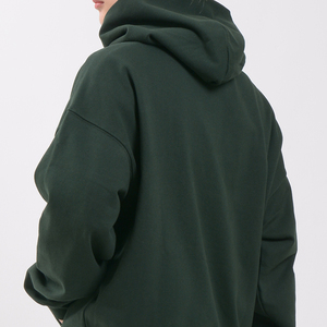 Heavyweight 430GSM High Quality French Terry Drop Shoulders Oversized Pullover Hoodies Plain Unisex Custom Hoodies - Product Image 5