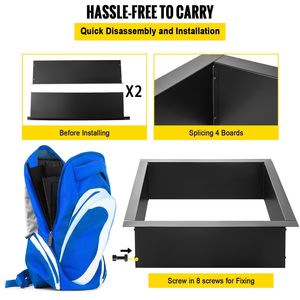 Inserto per Braciere da 36 Pollici (Esterno)/30 Pollici (Interno), Spessore 1,5 mm, Anello in Acciaio Fai-da-te, Pinze, Braciere da 36 Pollici - Product Image 6