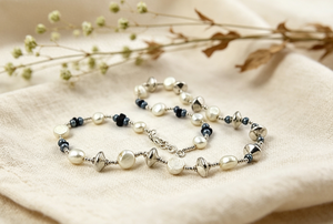 Collar de Perlas de Agua Dulce con Plata de Ley 925 para Mujer, Estilo Clásico para Uso Diario, Joyería Art Palace - Product Image 2