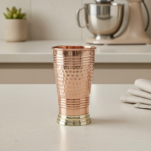 Vidrio de Cobre con Grabado Creativo y Piedras Incrustadas, Acabado Pulido Brillante, Última Novedad en Vidrio de Cobre - Product Image 6