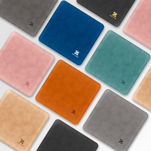 แผ่นรองเมาส์ลายหนังพร้อมโลโก้แบบกำหนดเอง - Product Image 2