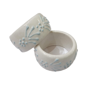 Anneaux de serviette de Pâques fins fabriqués à la main sur mesure Décoration de table en bois unique Cadeaux de Pâques uniques et écologiques - Product Image 3