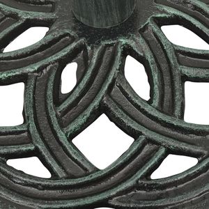 17.3 verde "x 17.3" x 12.2 "Base ombrellone in ghisa - Product Image 5