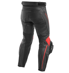 Pantalons en cuir sur mesure OEM, Samtex 4-Way Stretch, pantalons de moto, coupe flexible, poches pour protections de genoux CE - Product Image 5