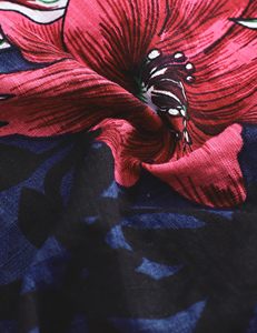 Pantalones cortos para hombre con estampado floral, cintura elástica con cordón, estilo tropical, casual, para vacaciones, coloridos, ligeros, para la playa en verano. - Product Image 2