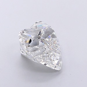 Bijoux de luxe haut de gamme, éthérés, diamant de laboratoire CVD taille cœur de 4,60 carats, qualité E VVS2, excellente finition, certifié IGI - Product Image 4
