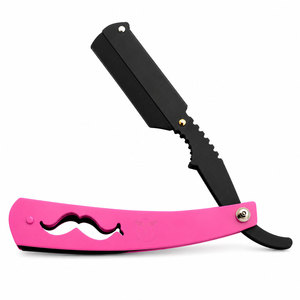 Navaja de Barbero Recta Plegable de Acero Inoxidable de un Solo Filo - Product Image 5