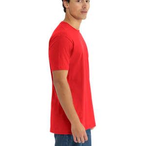 Camiseta Roja 6010 Tri-Blend de Algodón para Hombre, Manga Corta, Transpirable, Cuello Redondo, Corte Regular, para Hombre y Mujer - Product Image 3