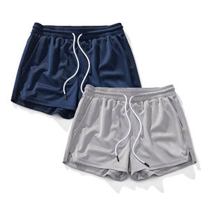 Pantalones Cortos Deportivos para Hombre, de Secado Rápido, para Gimnasio y Entrenamiento, con Forro y Bolsillos, Estilo Urbano - Product Image 2