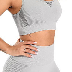 Conjunto Deportivo Casual para Mujer, Body y Mono para Gimnasio, Fitness y Yoga, con Logotipo Personalizado, Venta al Por Mayor, Ropa Deportiva de Dos Piezas - Product Image 5