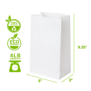 Bolsa de pan de papel blanco para uso doméstico Producto industrial - Product Image 3