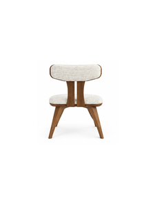 Fauteuil de salon moderne rembourré avec pieds en bois, dossier solide, design mi-siècle, mobilier ergonomique pour la maison - Product Image 5