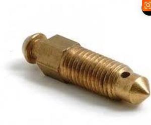 precision custom brass <b>fasteners</b> high tolerance iso metric unc npt threaded components for heavy duty automotive machinery - Product Image 1