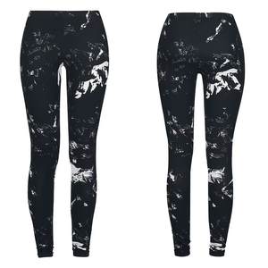 2025 New Stylish High Quality Custom Sublimation Casual Women <b>Leggings</b> Breathable High Waist Compression Sublimated Tights - Product Image 6